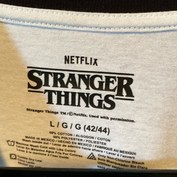 Stranger Things Hellfire Club Raglan Tee - Picture 2 of 3